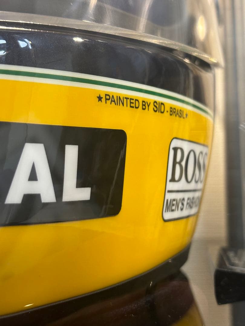 限定100点　アイルトン・セナ　1992 日本GP レプリカヘルメット　証明書付