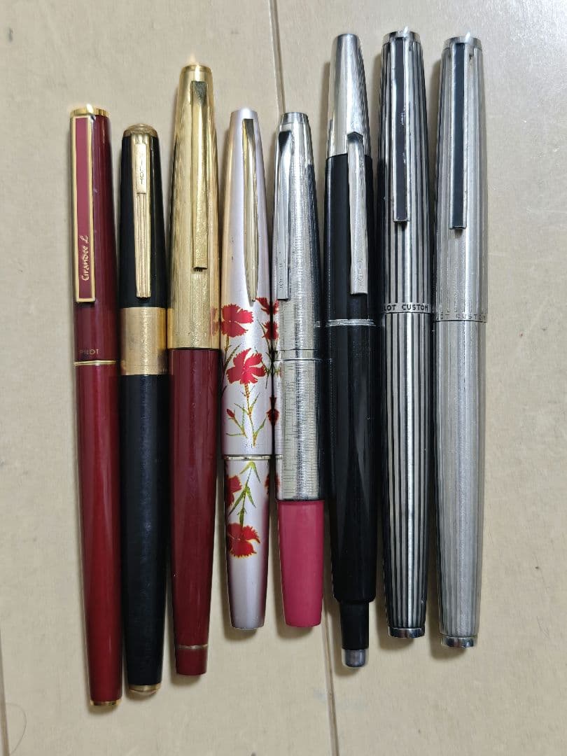 Pilot 14k 18k 万年筆 まとめ 8本 パイロット