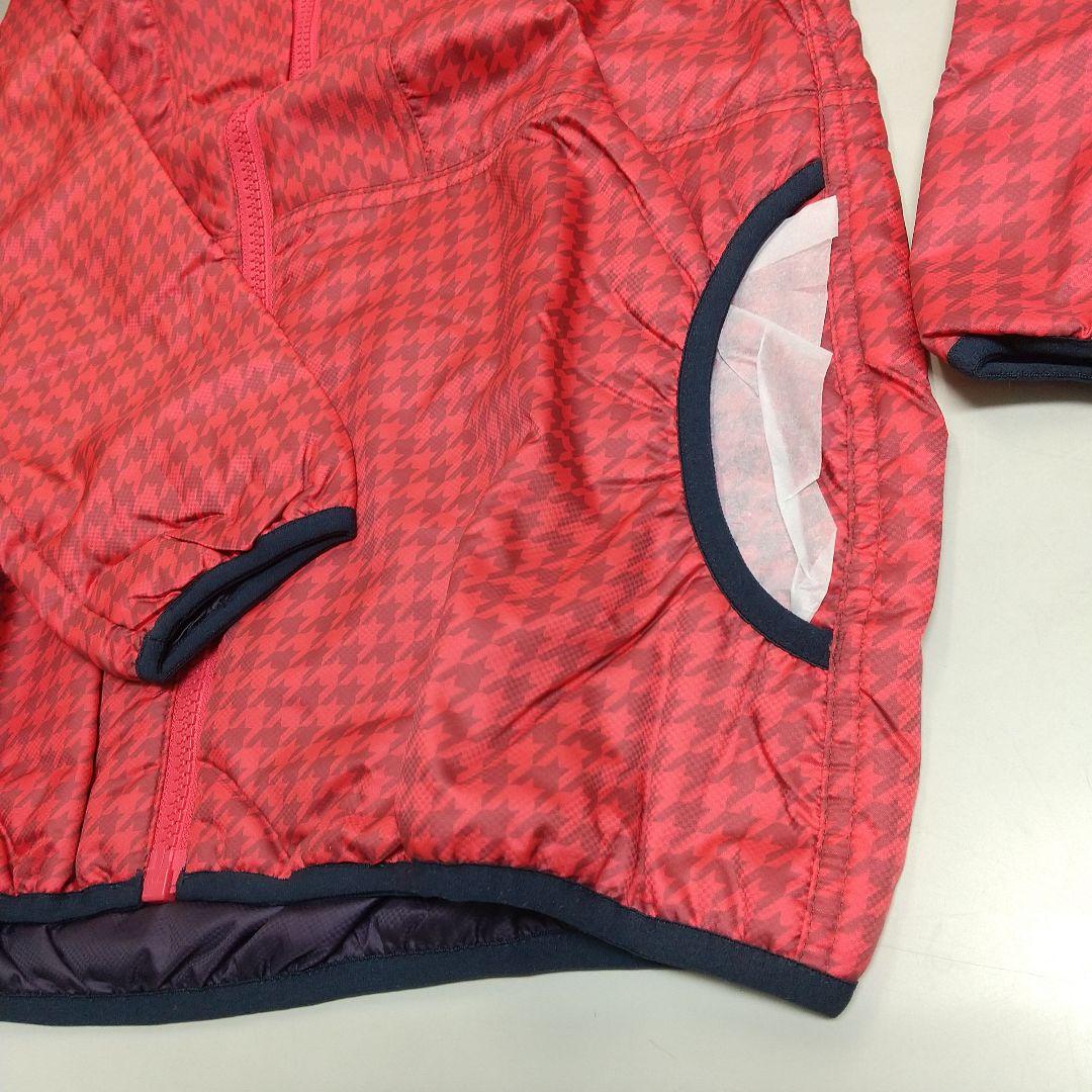 パラディーゾ レディスL 中綿ウィンドブルゾン リバーシブル新品 フレンチレッド