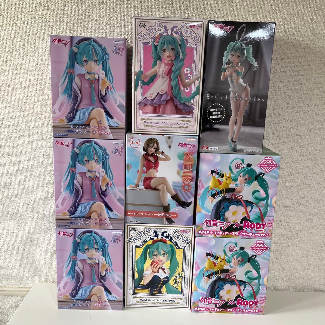 新品未開封　初音ミク フィギュア コレクション9体