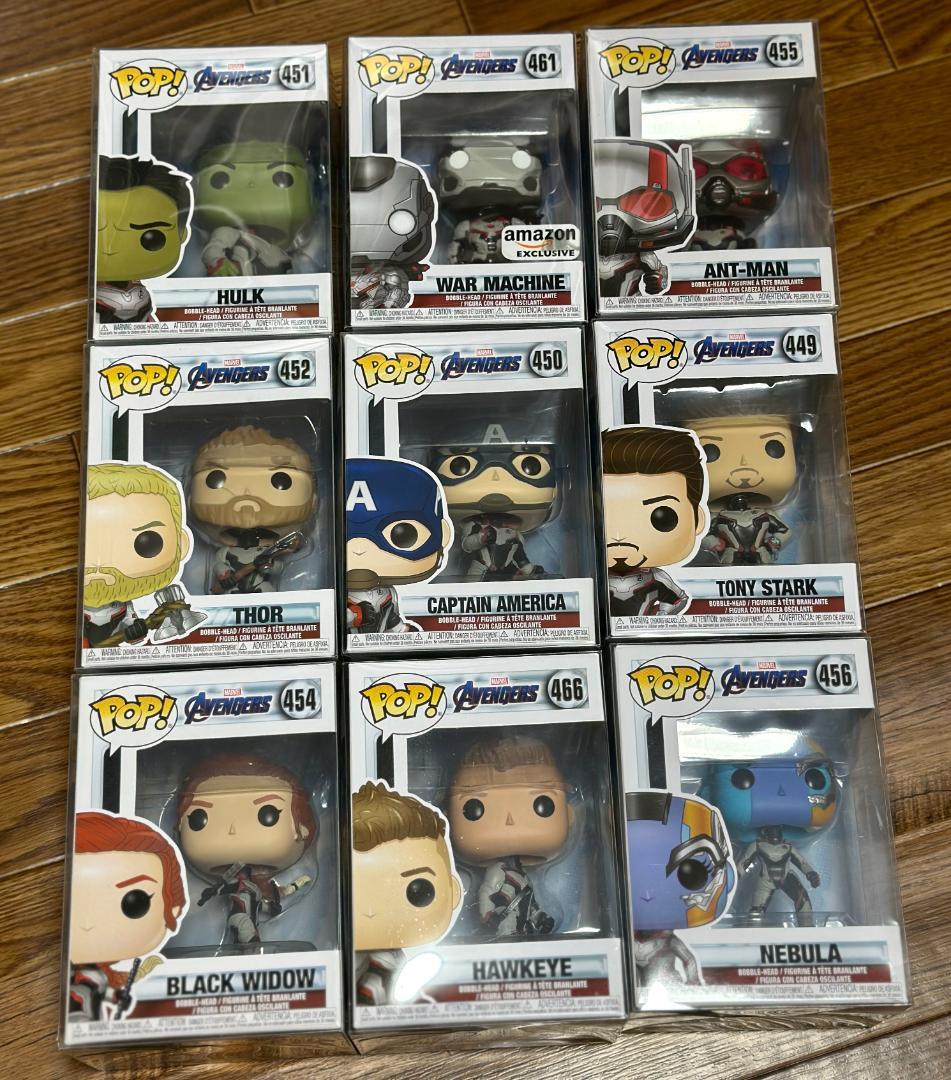 Funko POP アベンジャーズ エンドゲーム チームスーツ セット