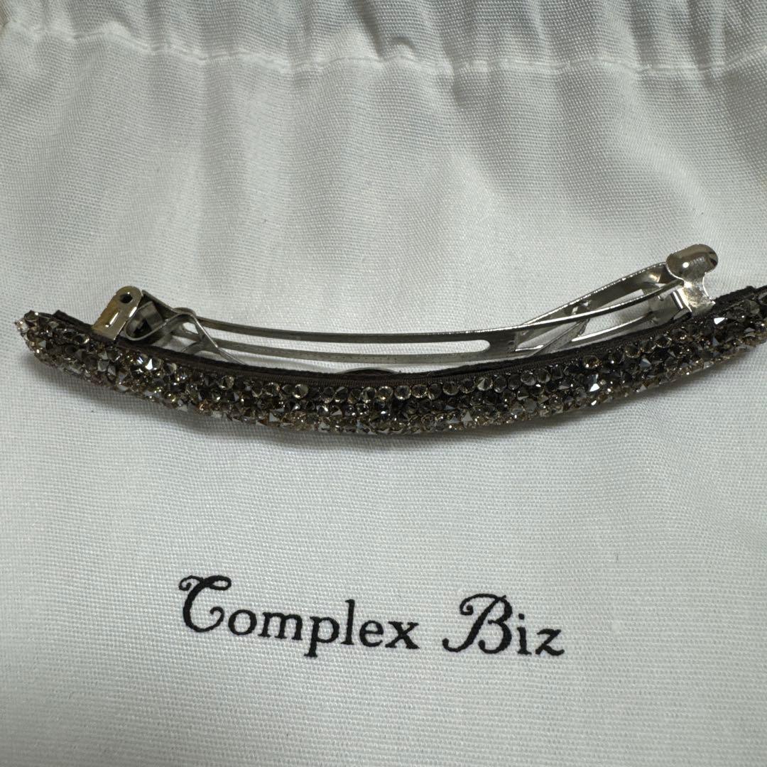 Complex Biz ストーン付きヘアクリップ