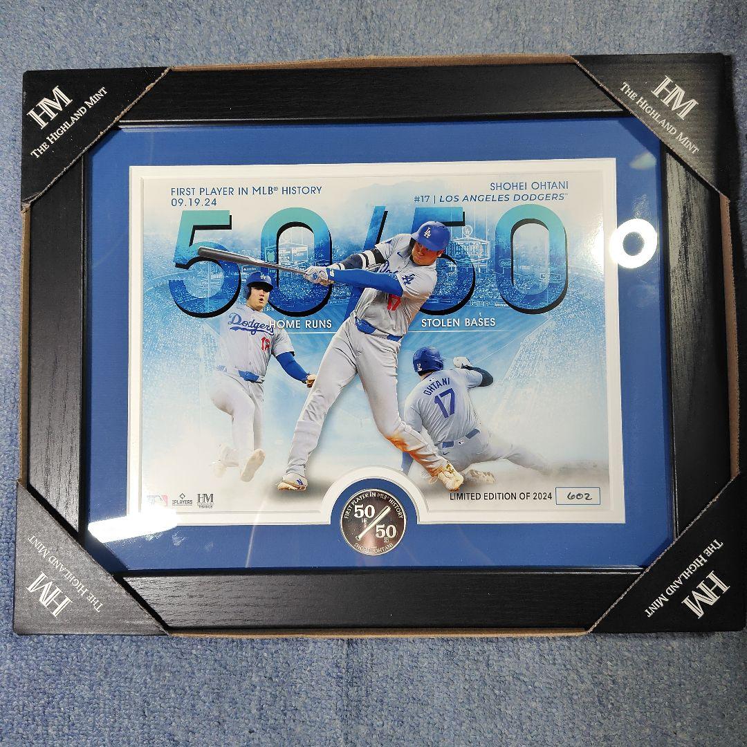 大谷翔平 50本塁打 50盗塁 記念品 限定版 2024年