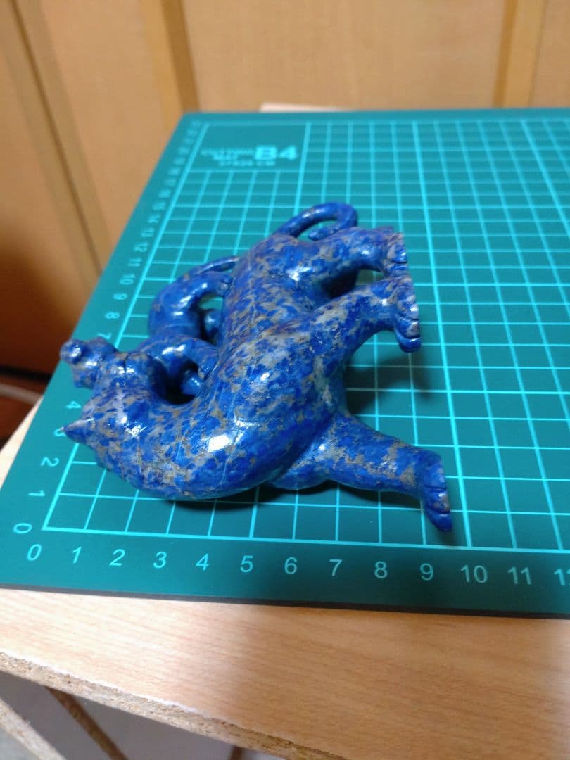 虎の親子/ラピスラズリ（瑠璃）