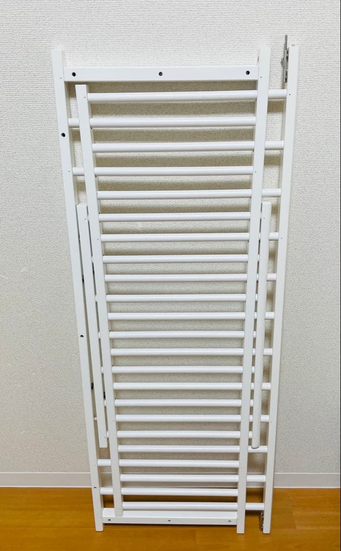 【最終値下12月7日まで】KATOJI ホワイト木製ベビーベッド (なでしこ)