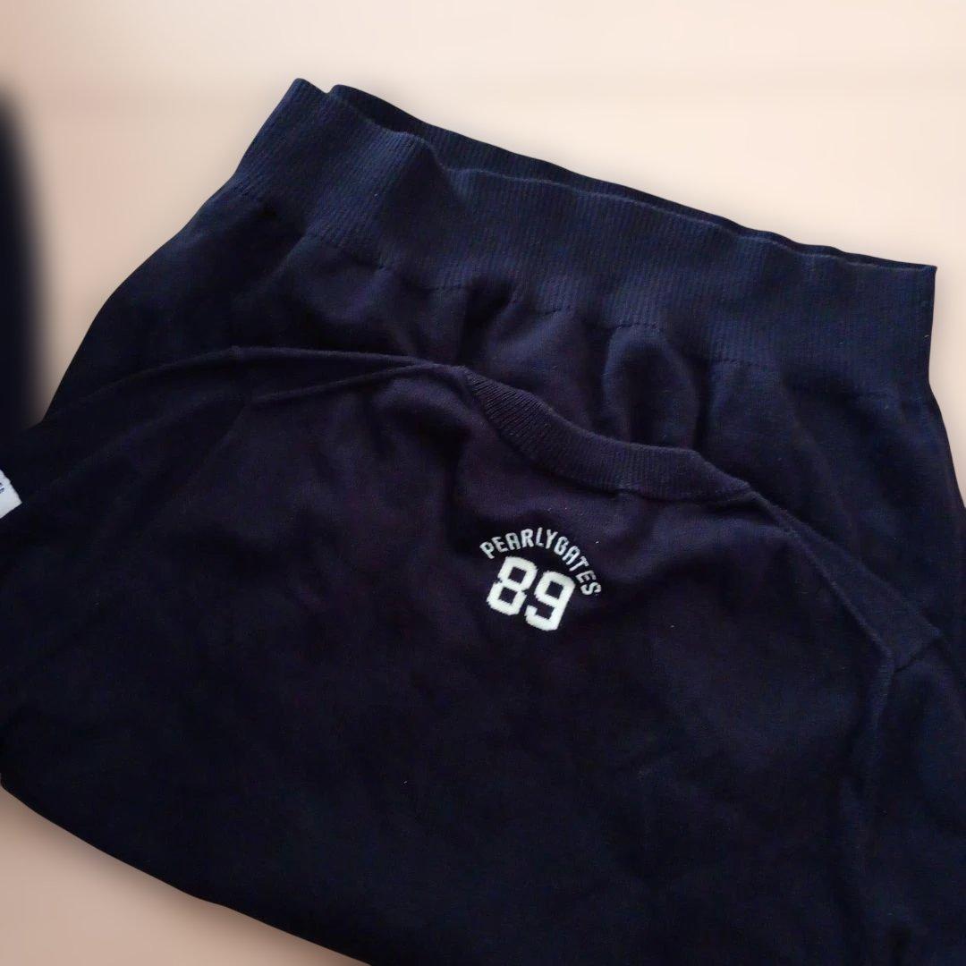 パーリーゲイツレディースコットンセーターサイズM