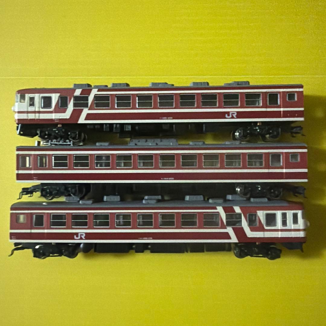 Nゲージ　KATO 165系ムーンライト　赤、緑、茶　9両セット