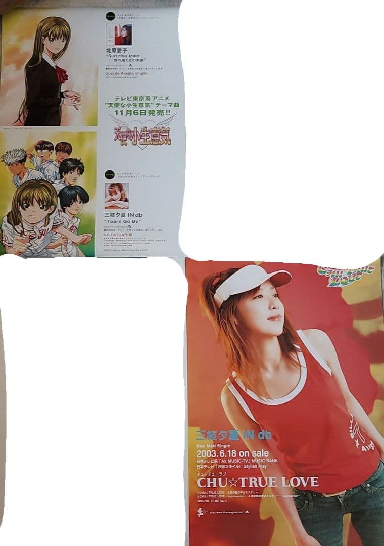 ★バラ売り不可★【美品 B2ポスター11枚セット！！】三枝夕夏 IN db