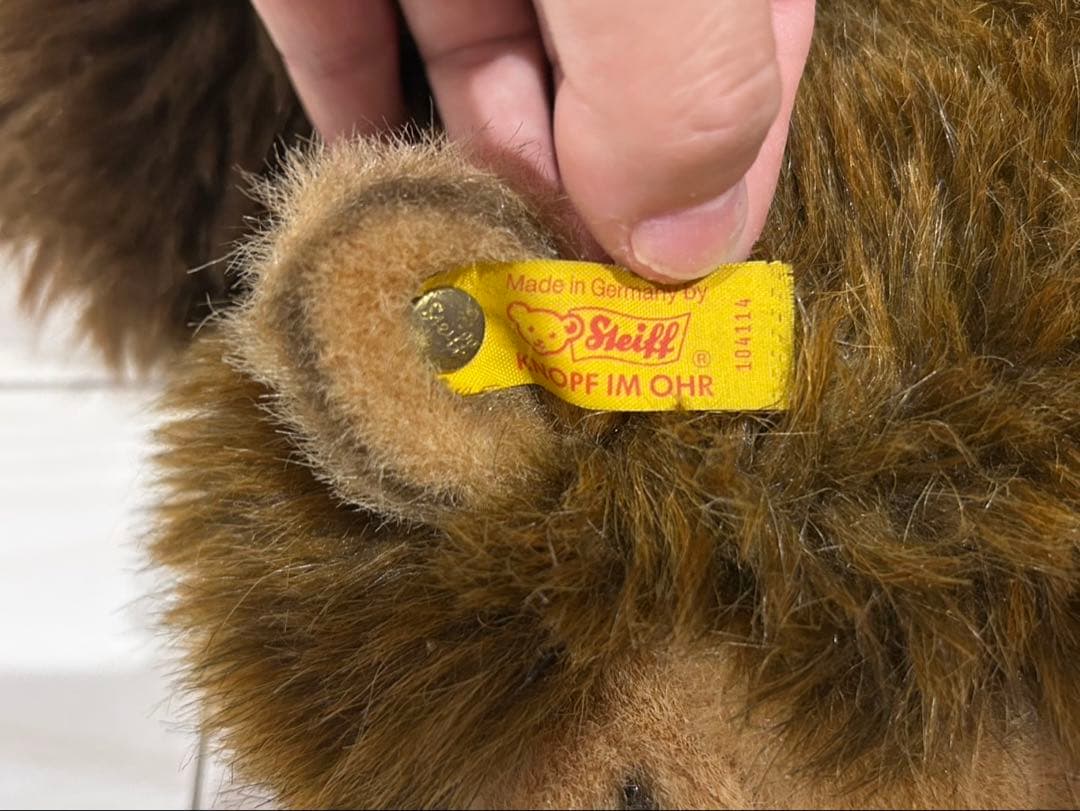 Steiff キャメル ぬいぐるみ 中型