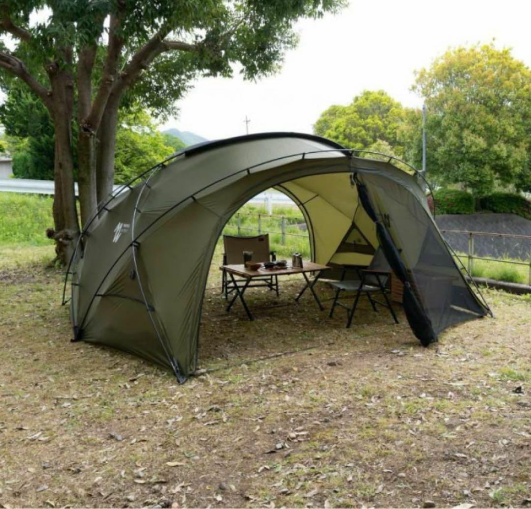 値下げ！新品MINIMALWORKS SHELTERGオリーブ（メッシュ付）