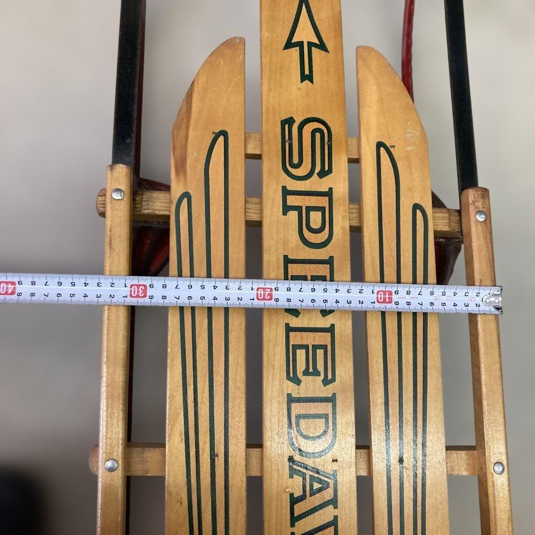 yo-132 【レア】SPEEDAWAY 木製ヴィンテージソリ