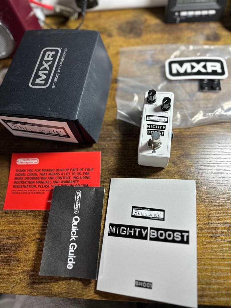 shin's music mighty boost ブースター