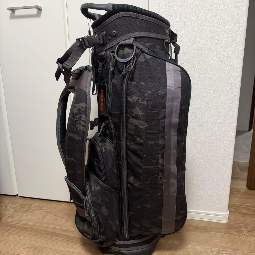 新品 BRIEFING ブリーフィング BRG231D08 迷彩柄 ゴルフバッグ