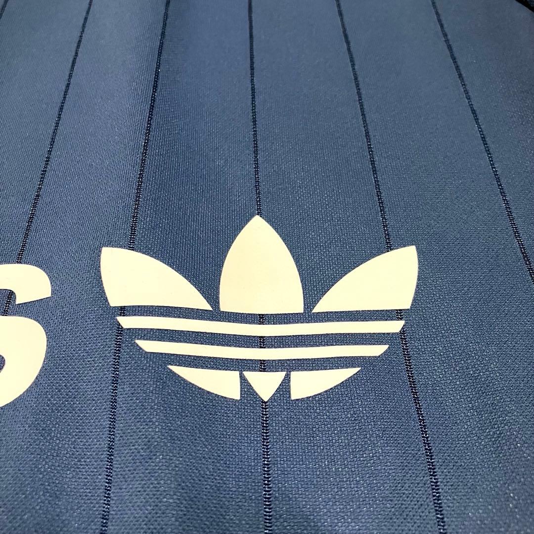 【希少】adidas Originalsピンストライプ　ジャージー　ゲームシャツ