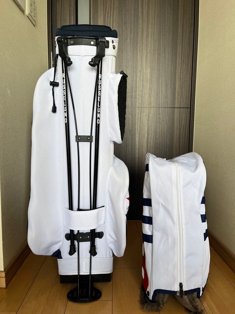 美品希少ラッセルノRusseluno スタンド型キャディバッグ　完売品　ルチャ