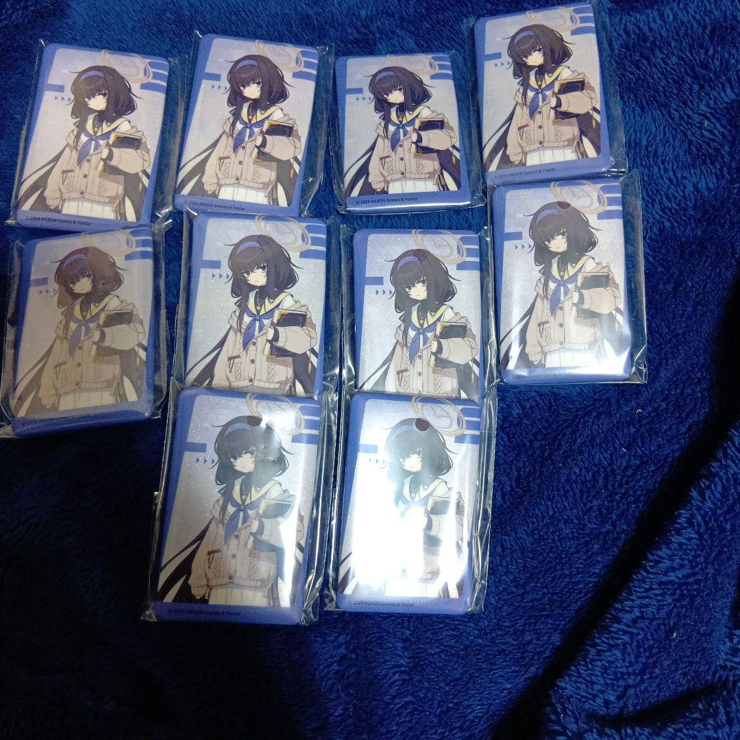 ブルーアーカイブ　古関ウイ　スクエア缶バッジ　10個セット