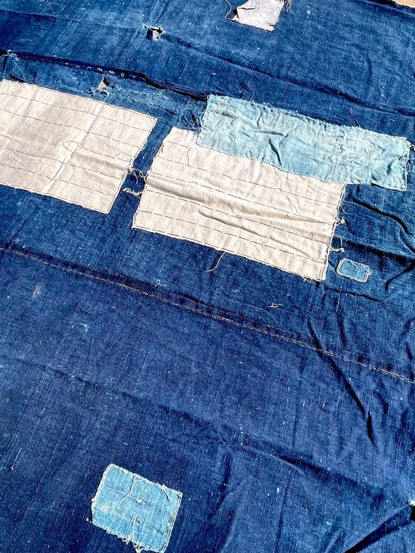 襤褸 本物 大判 古布① 寄せ布