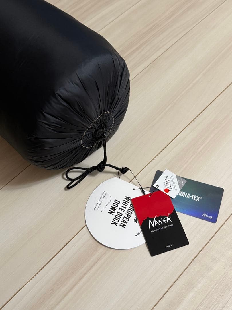 NANGA オーロラテックス 600DX ベージュ シュラフ 寝袋 ナンガ