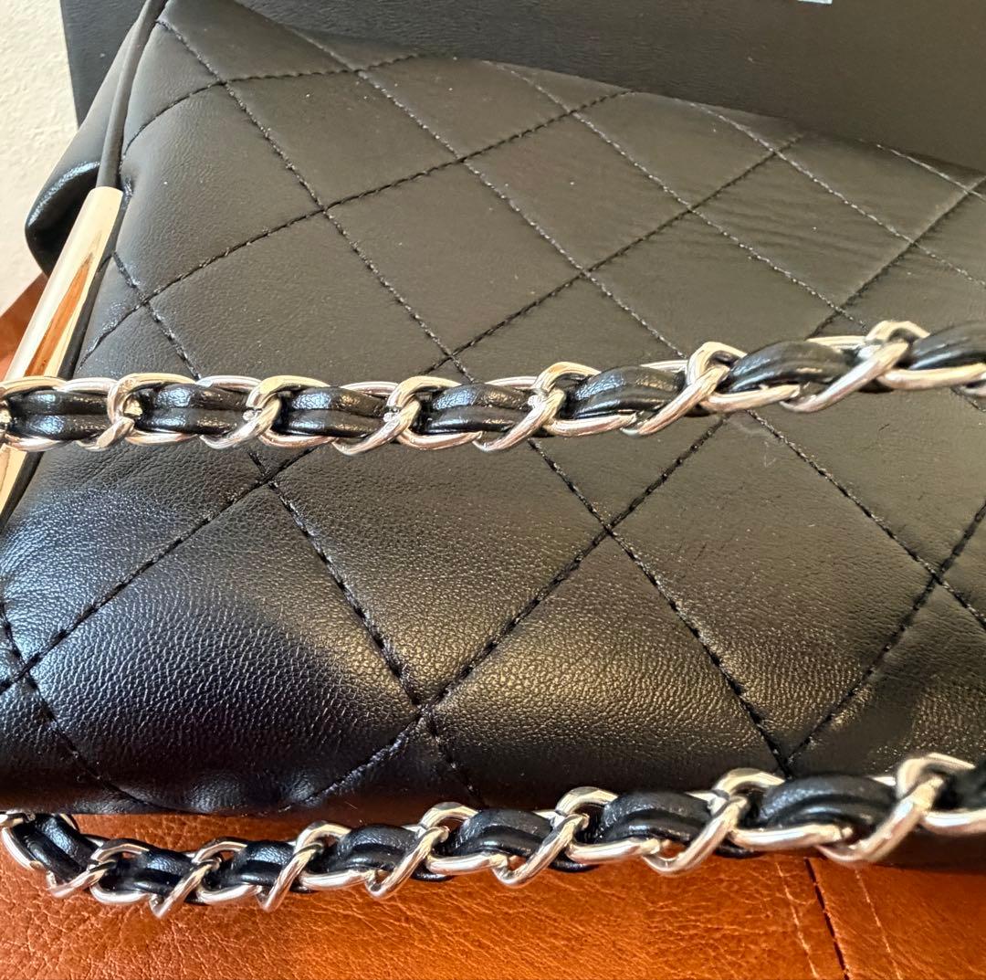 【入手困難・1点限り】キルティング チェーンバッグ ブラック希少ノベルティ 美品