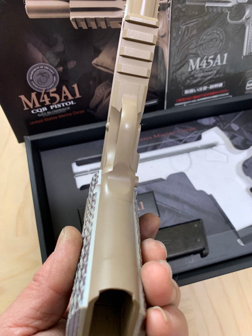 概ね美品　東京マルイ M45A1 CQBピストル 18歳以上ガスブローバック