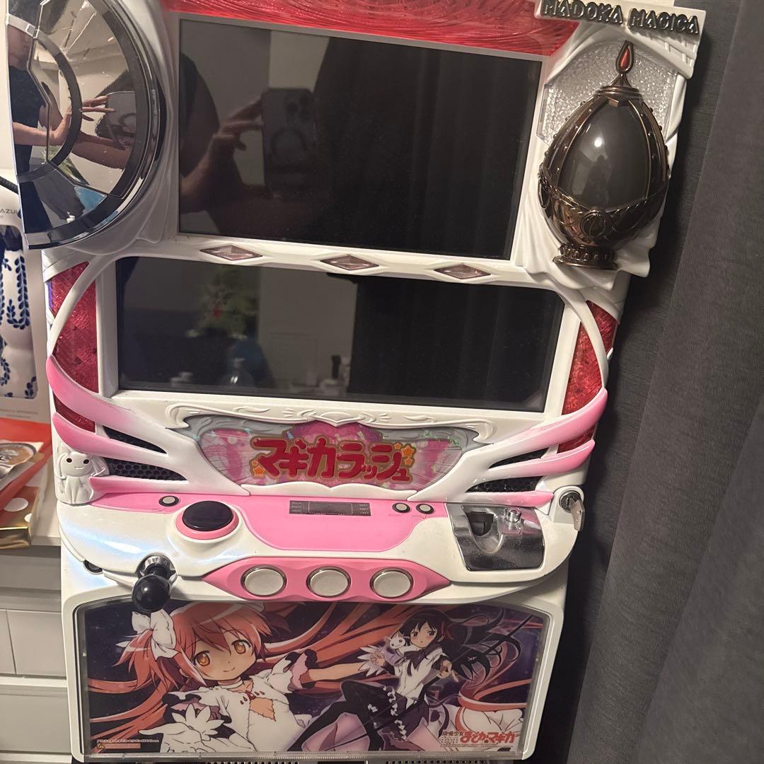 【送料無料】パチスロ　初代まどか☆マギカ　不要機付