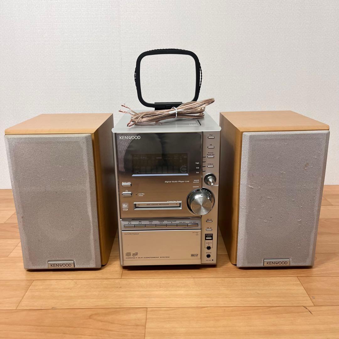 KENWOOD RXD-SV3MD ミニコンポ リモコン付き