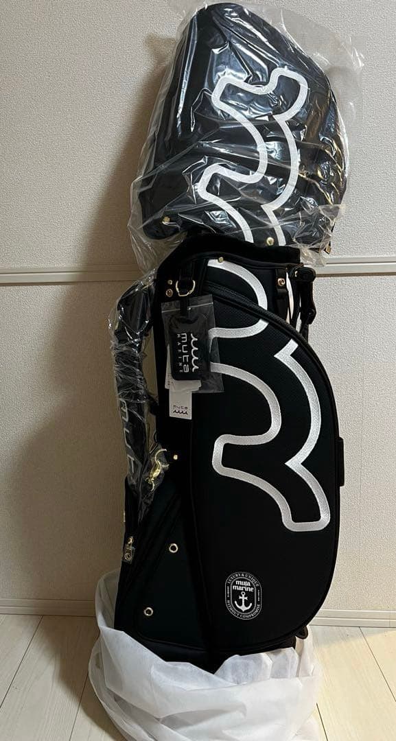 muta スタンドキャディバッグ＋ヘッドカバー×5個セット【完売品】