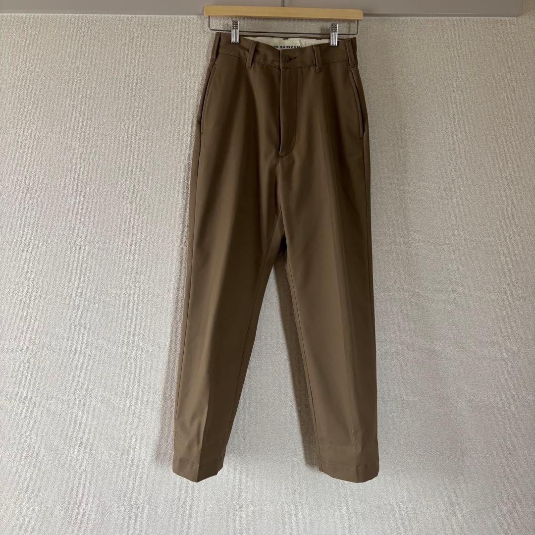 【値下げ！】THE SHINZONE ハイウエストチノパンツ　32