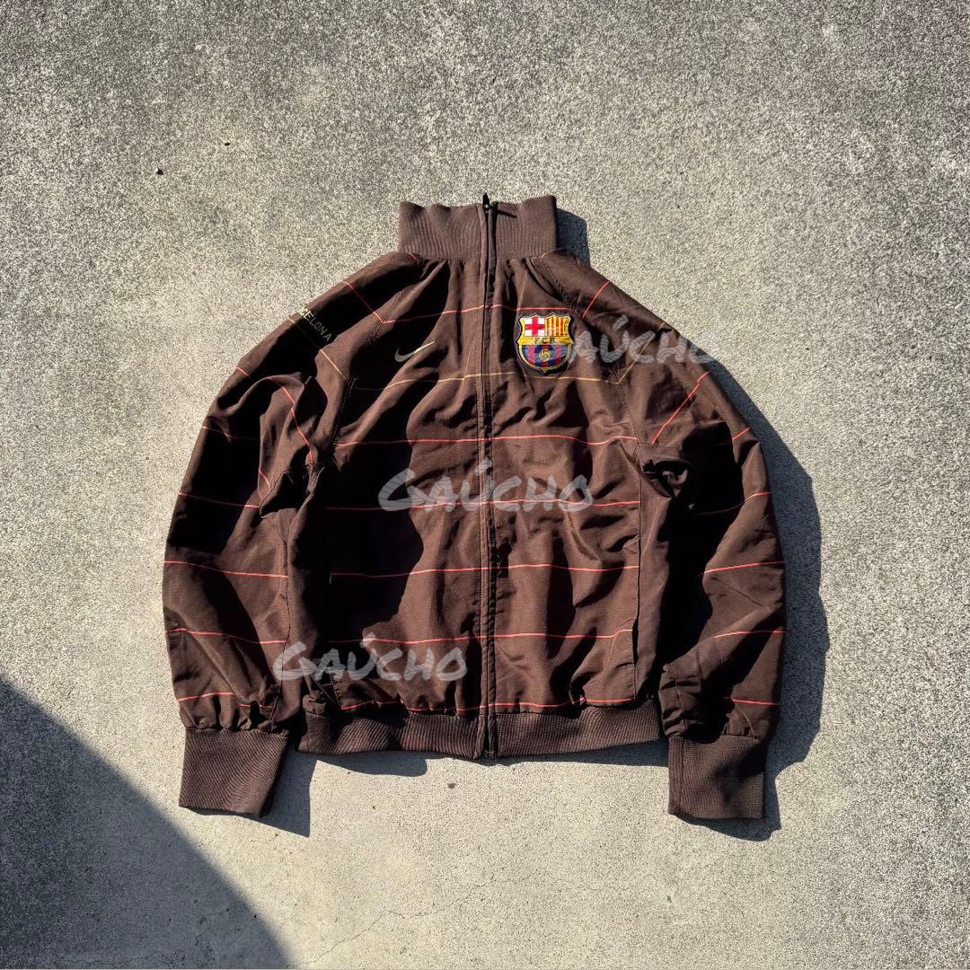 ナイキ バルセロナ アンセムジャケット ナイロンジャケット ジャージ 美品