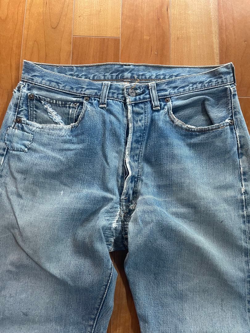 60s LEVIS 501 BIGE　オリジナルヴィンテージ