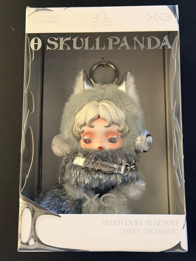 即日発送可 SKULLPANDA × XG ぬいぐるみペンダント（日本限定）