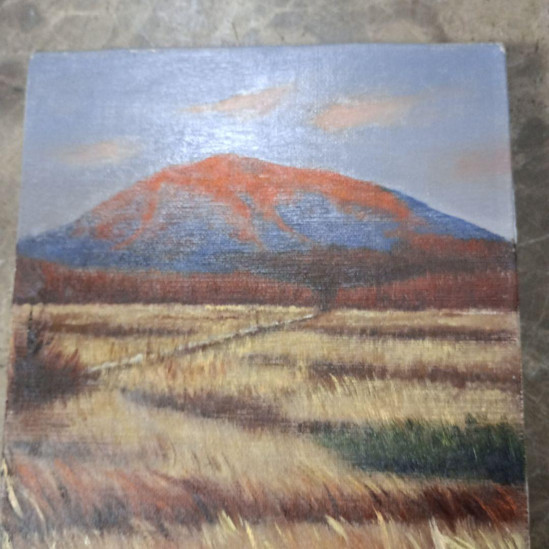 4144)高橋甲子男　油絵　サイズSM　「’８4」