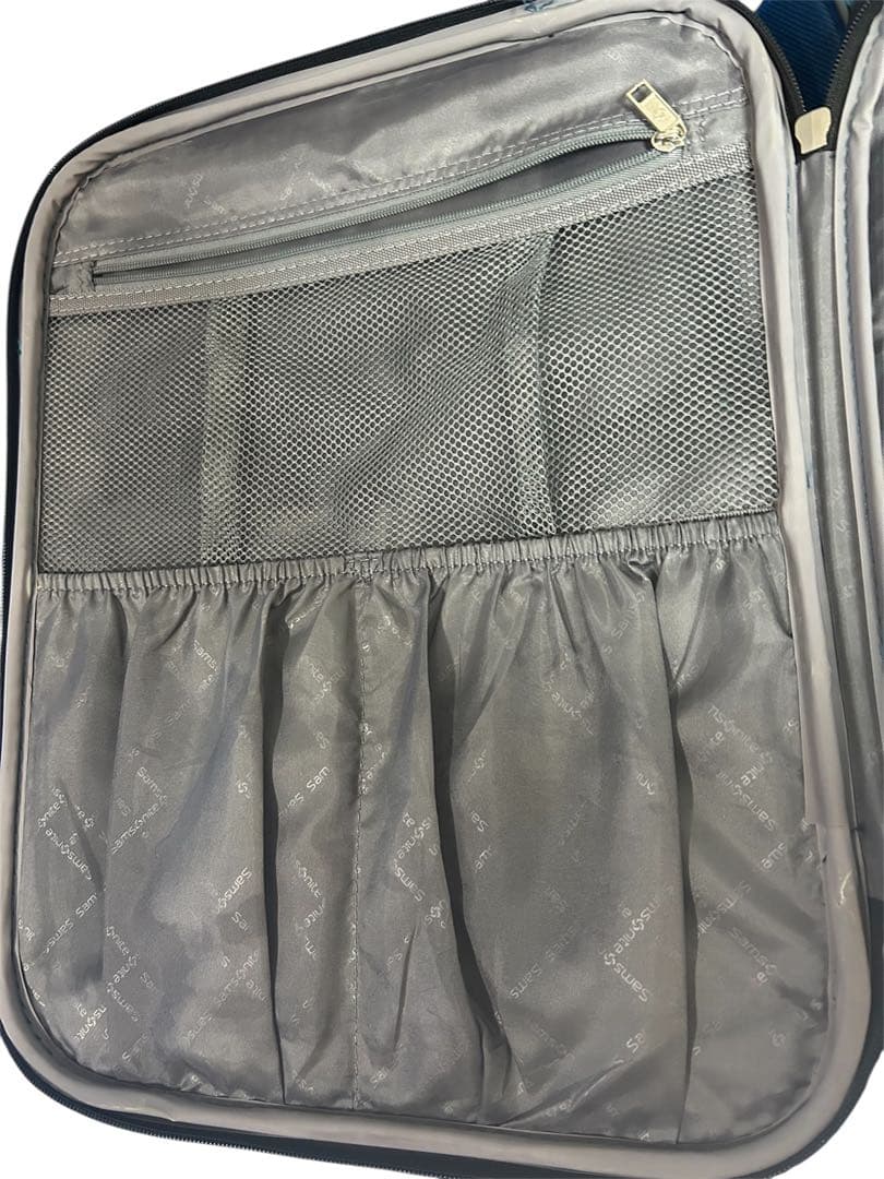 良品　海外限定 Samsonite キャリーケース　サムソナイト　ネイビー