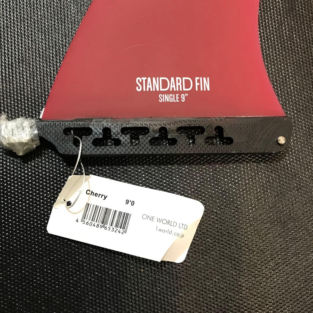 サーフィン・ボディボード STANDARD FIN SINGLE 9\" Cherry