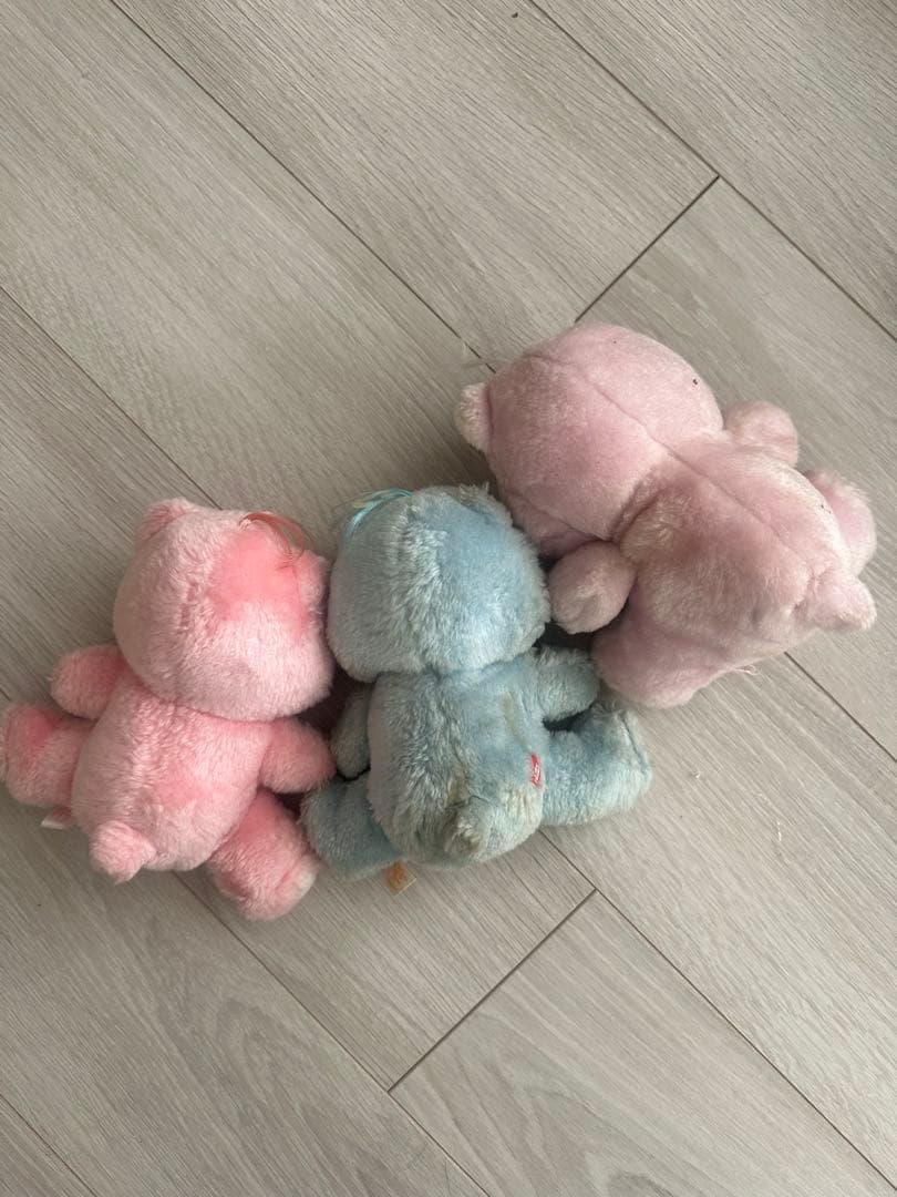 ケアベア　ヴィンテージ 3体セット　ナイルパーチ　ムチャチャkeikiii