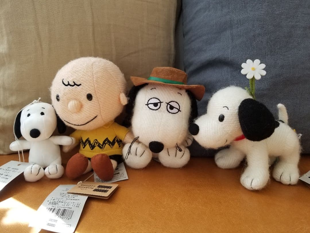 値下げ中 スヌーピーミュージアム ぬいぐるみセット