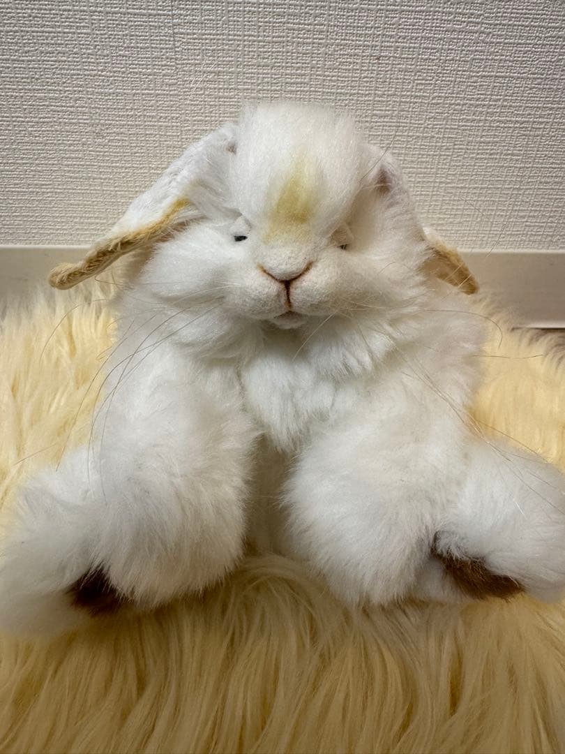 【最終価格】海外作家様作　アートドール　帽子を被ったうさぎ