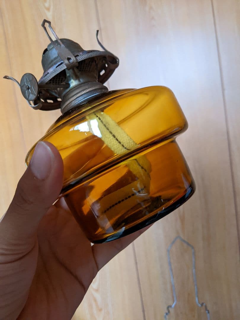 アンティークオイルランプ