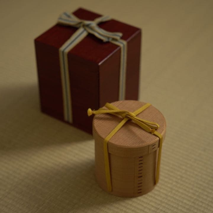 五代 川端近左 造｜黒平棗　共布/共箱/二重箱　棗