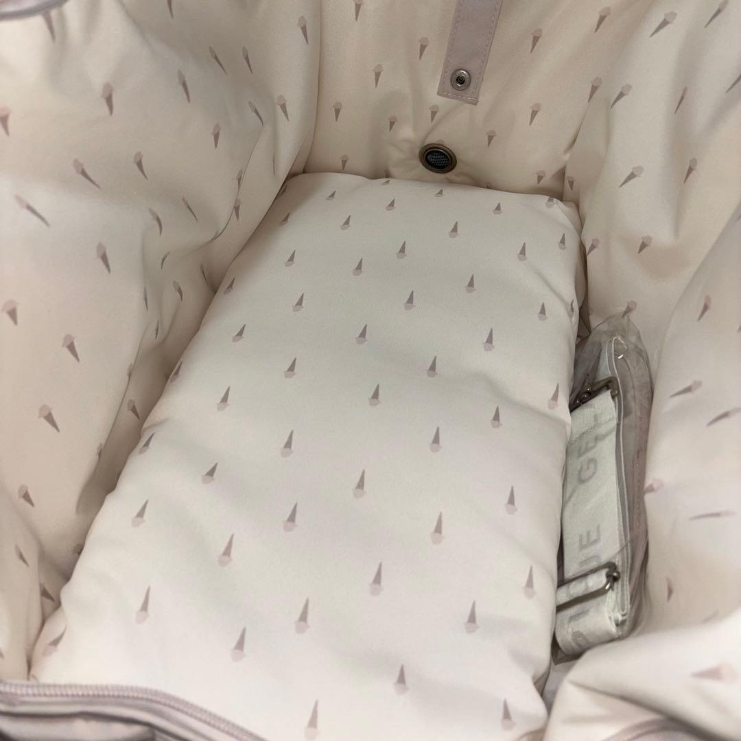 【CAT&DOG】ジェラートピケ キルティングキャリーバッグ