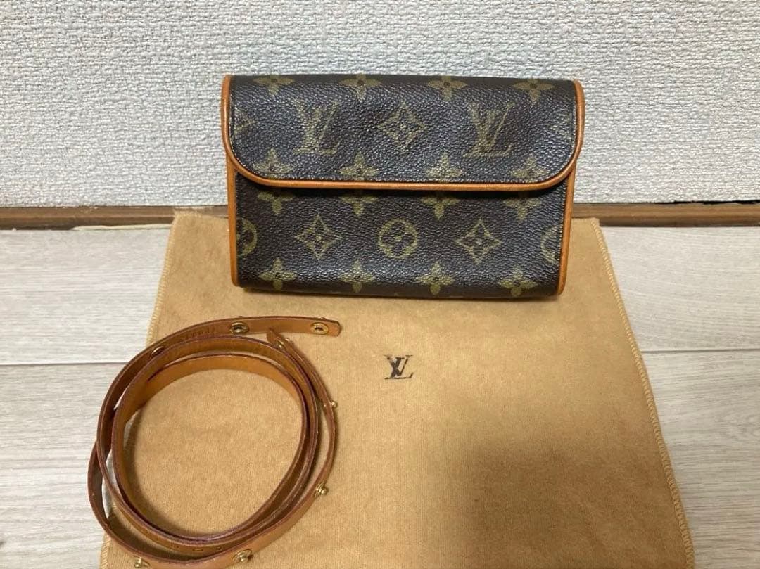 ルイ・ヴィトン モノグラム ボディバッグ ウエストポーチ !注意!一部破損あり!