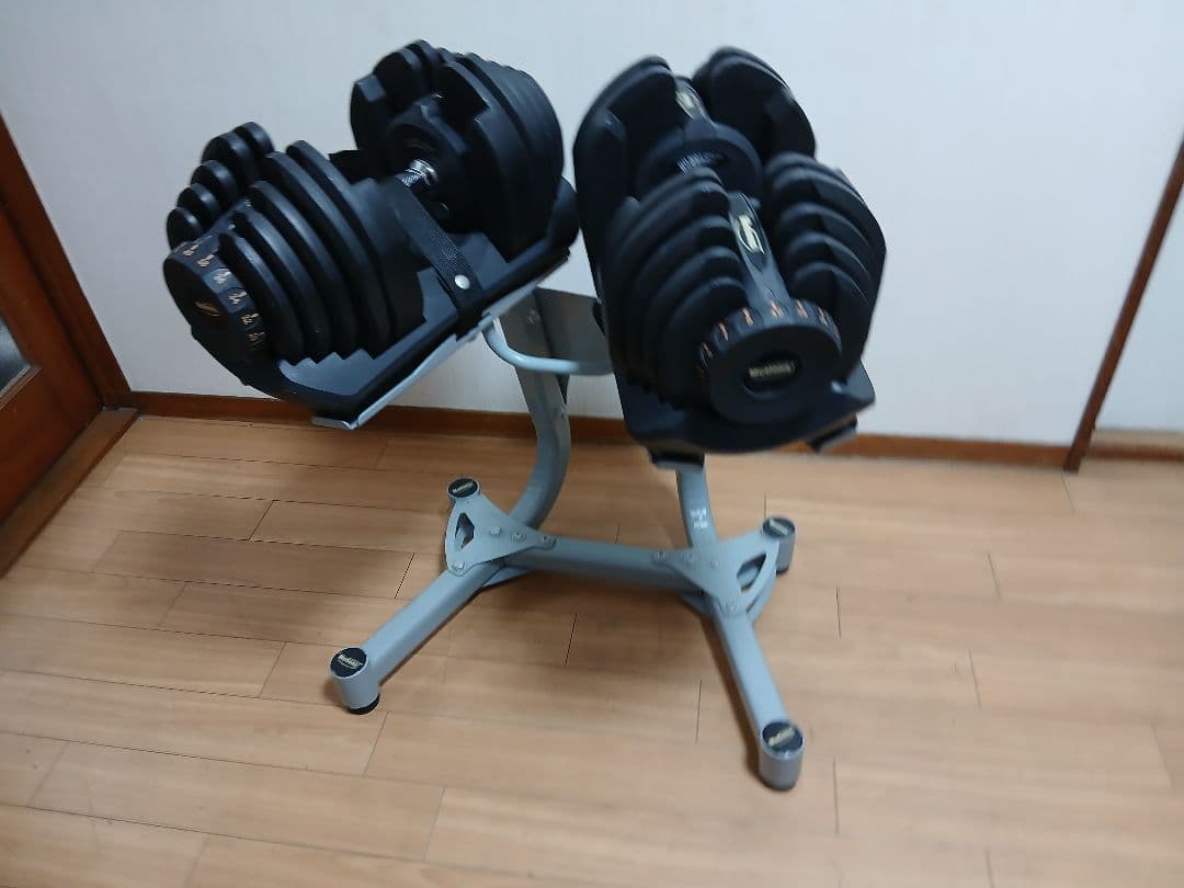 Motions 可変式ダンベル 40kg スタンド/台のみ