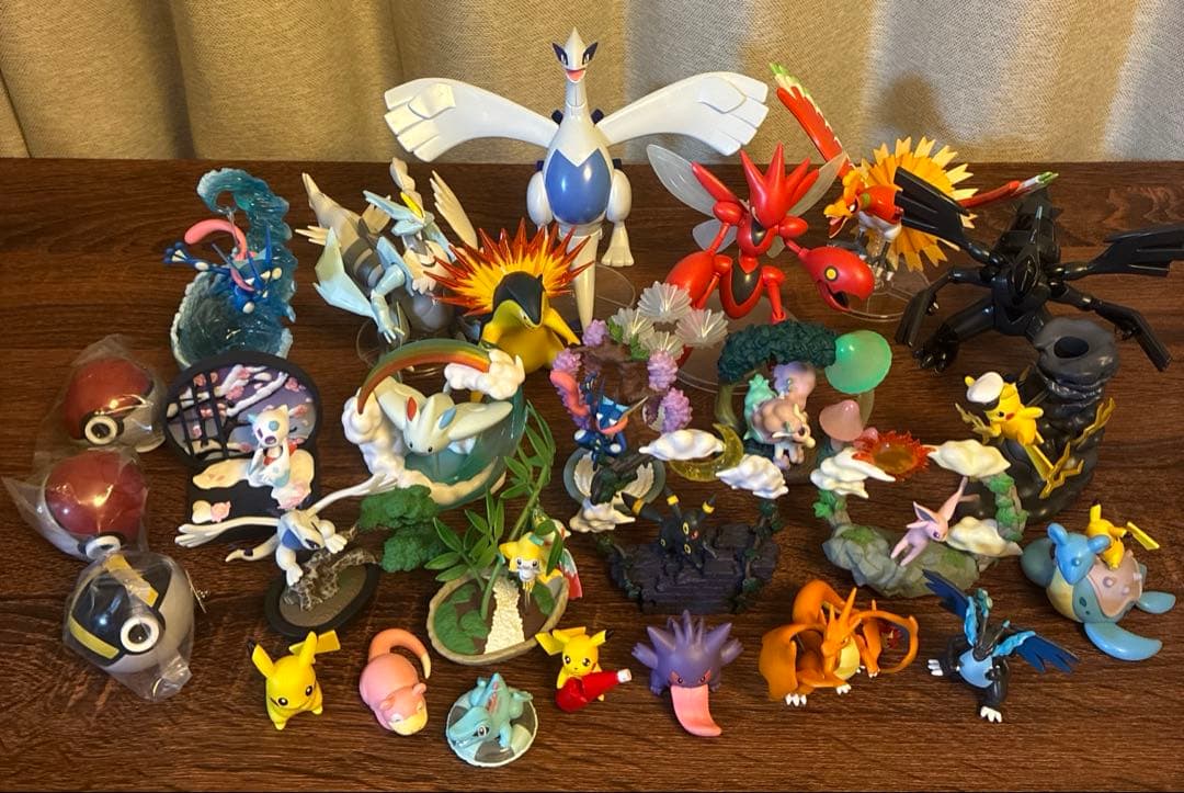 ポケモン フィギュア まとめ売り リーメント ブラッキー エーフィ ピカチュウ