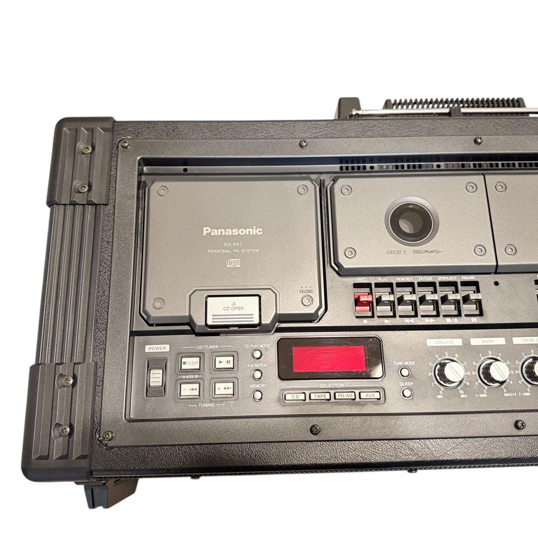 極美品　PANASONIC パナソニック RX-PA7 CDラジカセ　2000年