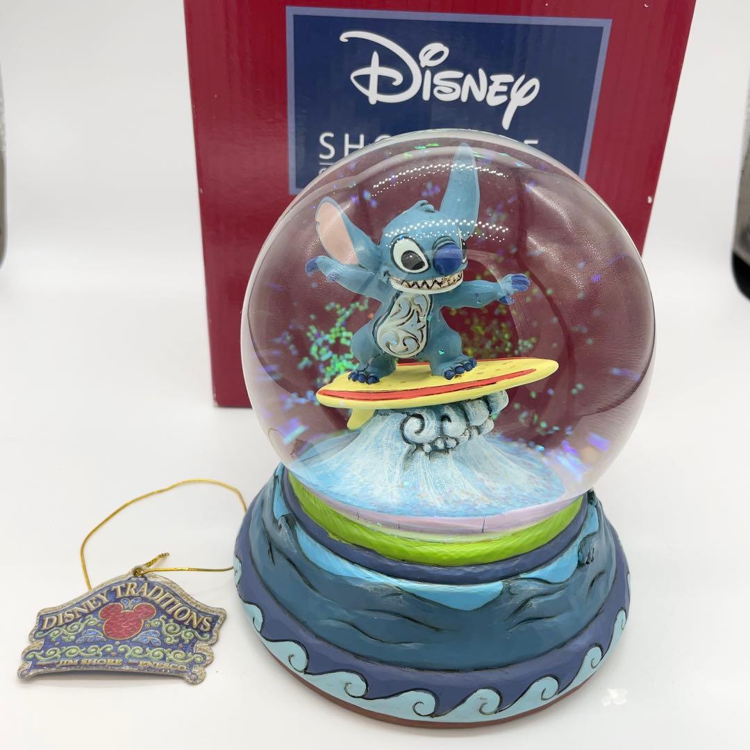 ディズニートラディション　スティッチ　スノードーム