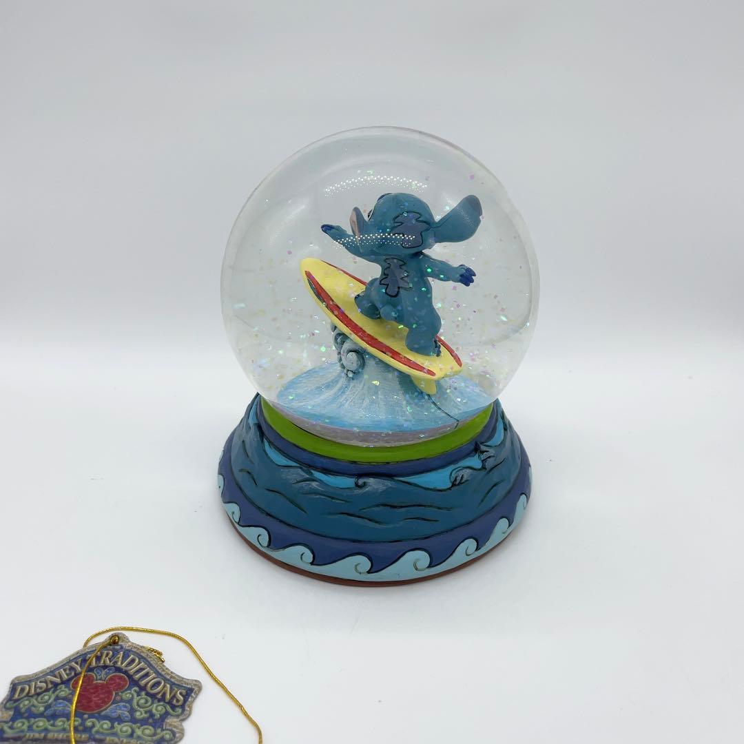 ディズニートラディション　スティッチ　スノードーム