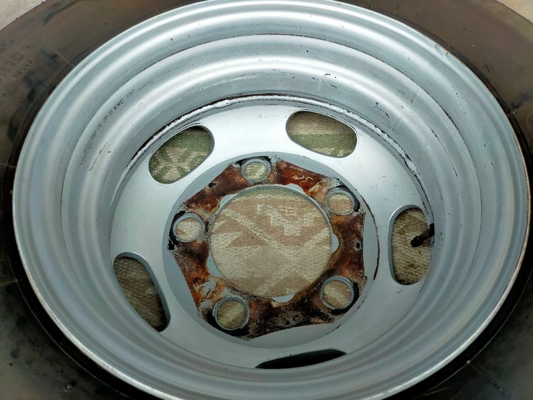 キャンター スペアタイヤ 195/75R15 15インチ FBA00 トラック用