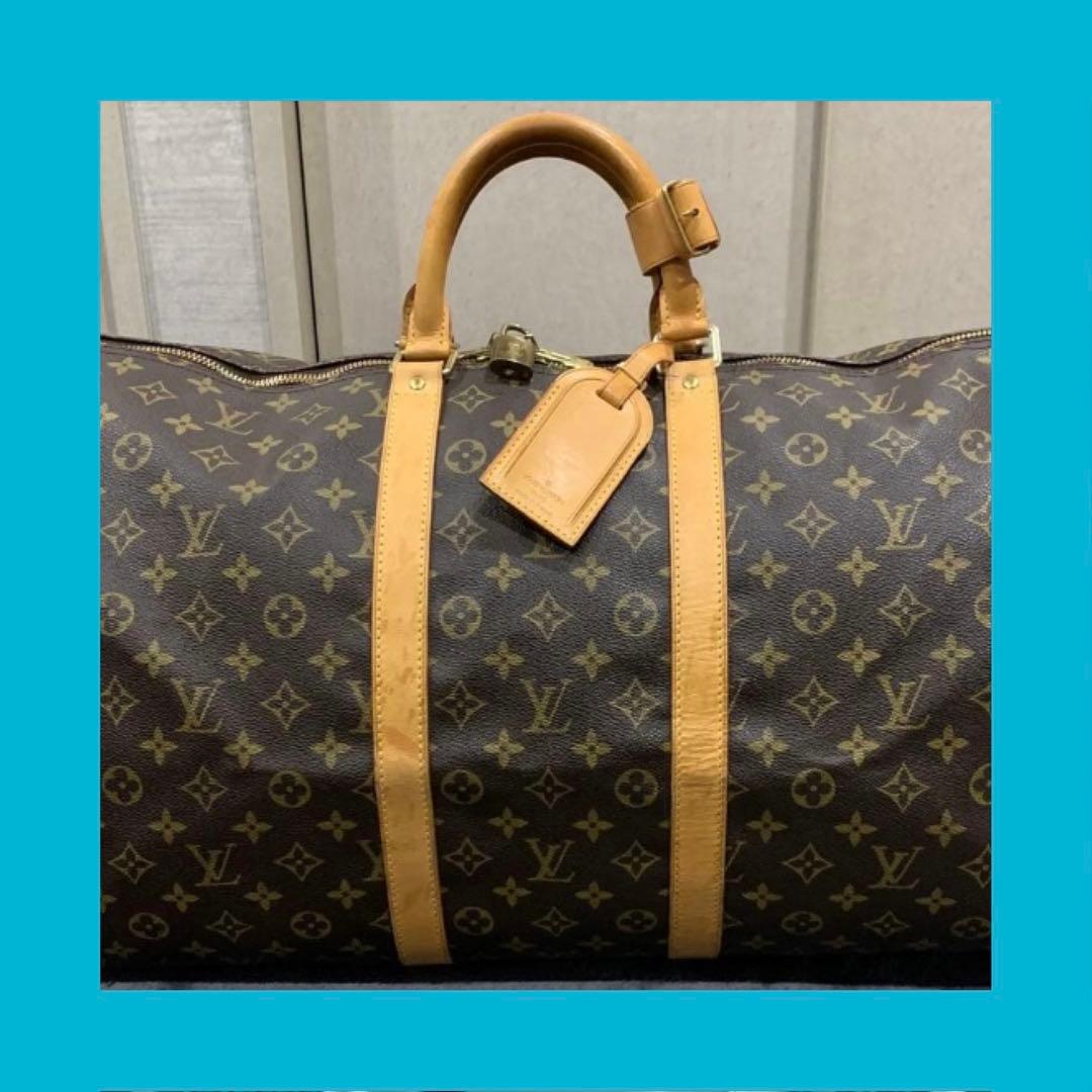 Louis Vuitton ルイヴィトン モノグラム　キーポル55cm ボストン
