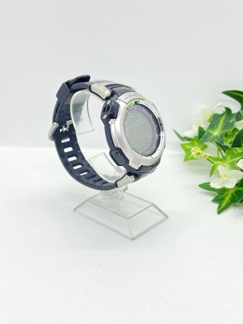 稼働　CASIO プロトレック　PRW-1300J デジタル　ソーラー