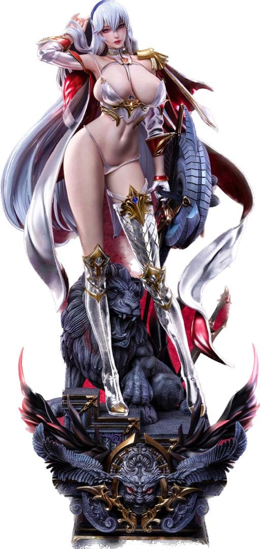 限定ホワイトver. セルベリア・ブレス　海外ガレージキット　スタチュー